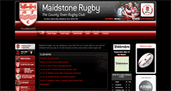 Desktop Screenshot of maidstonerugby.org.uk