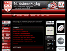 Tablet Screenshot of maidstonerugby.org.uk